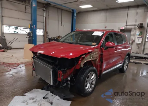 2019 Hyundai Santa Fe Se from USA, damaged, VIN 5NMS2CAD3KH125454